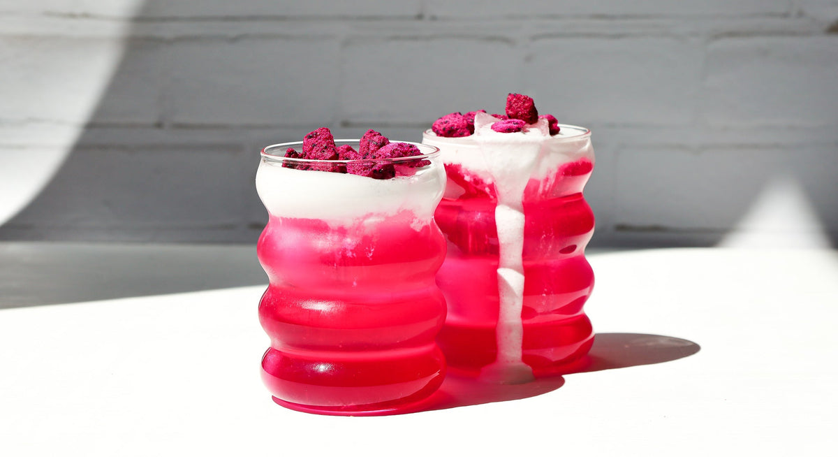 Erfrischender Drachenfrucht Drink