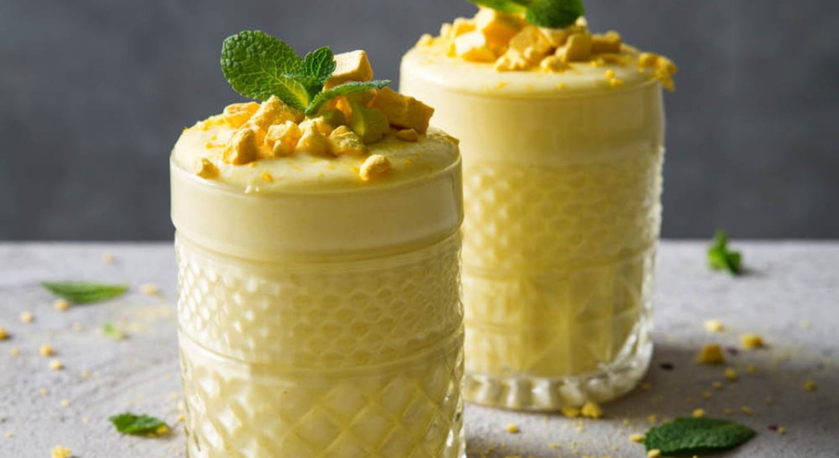 Erfrischendes Mango-Lassi