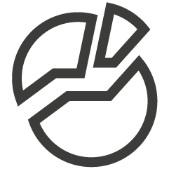 Icon einer zerbrochenen Frucht